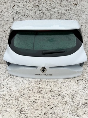 Megane iv hb кришка багажника задня задня білий tf 369 фото №1