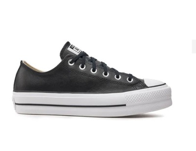 CONVERSE DAMSKIE TRAMPKI SZNUROWANE SKÓRA 39 1ŻoB