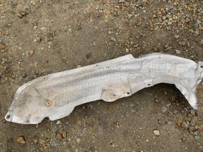 Bmw 7 f01 f02 защита тепловая 7185202 n57 фото №1