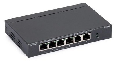 Switch PoE TP-Link TL-SF1006P 6xFE (4xPoE)