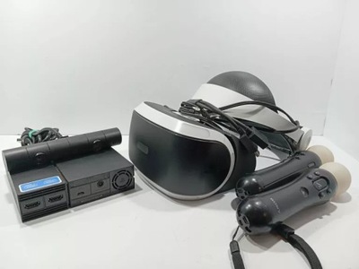 PS4 VR + KAMERA + 2 MOVE + GRA