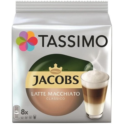 Jacobs kawa Tassimo Kawa Latte Macchiato Classico 8 kaw 264g