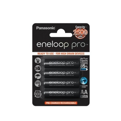 Akumulator Panasonic Eneloop Pro AA 2500 mAh 4 szt