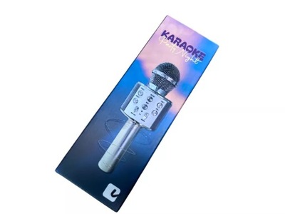 BEZPRZEWODOWY MIKROFON DO KARAOKE ZABAWKA DLA DZIECI PARTY NIGHT