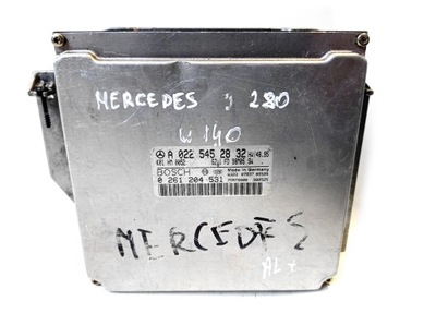 COMPUTADOR MERCEDES W140 2.8 B A0225452832  