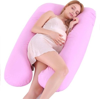 Duża poduszka ciążowa do spania karmienia 130x70cm