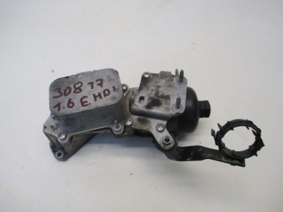 Корпус фильтра масла peugeot 308 t7 1.6 ehdi фото №1