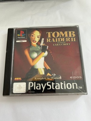 Gra tomb raider 2 Playstation 1 PS1 PSX Sony PlayStation (PSX)