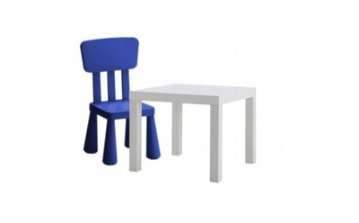 1 mammut IKEA zestaw krzesełko stolik DLA DZIECKA