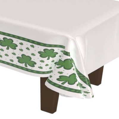 OBRUS ŚWIĘTY PATRYK zielony koniczyna na stół