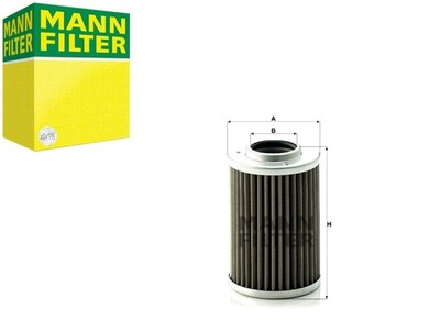 FILTRO HIDRÁULICO MANN TRUCK H710 1N MAN TGX INTARDERA ZF  