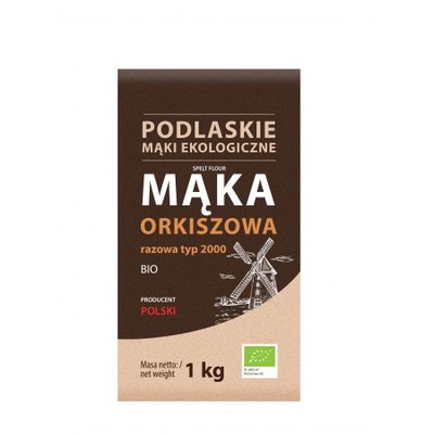 Biolife Mąka Orkiszowa razowa 1 kg Bio