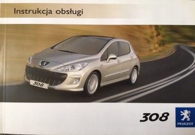 PEUGEOT 308 POLSKA ИНСТРУКЦИЯ ОБСЛУЖИВАНИЯ KOLOROWA ОРИГИНАЛ фото