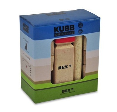 Bex Mini Kubb Original red king