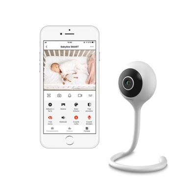 NIANIA ELEKTRONICZNA KAMERA BABYLINE SMART WIFI