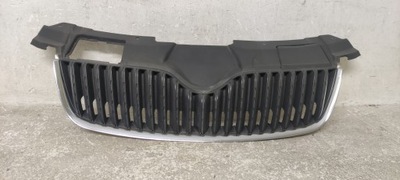 Решётка радиатора решётка радиатора skoda fabia ii 5j0853123 фото №1