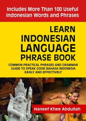 Learn Indonesian language Phrase Book EBOOK