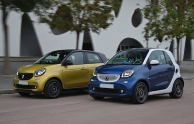 Oś балка задня smart 453 fortwo forfour фото №1