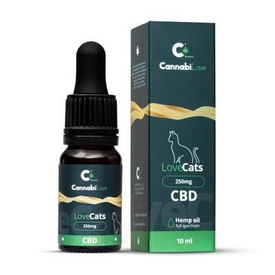 Olejek CBD dla kota | CannabiLove