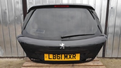 Кришка багажника багажника peugeot 207 lift exlb 3d hb фото №1