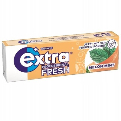 ZESTAW WRIGLEY'S extra guma do żucia melon-mint 14g x 10 szt