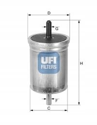 UFI FILTERS 31.513.00 ФІЛЬТР ПАЛИВА