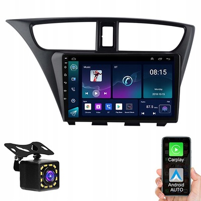 RADIO ANDROID HONDA CIVIC IX 2011-2017 CARPLAY 32G  