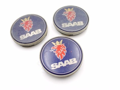 SAAB ORIGINAL 9-5 95 93 9-3 BRIDA CIEGA TAPA TAPA KAPSEL KOLPACZEK 63MM  