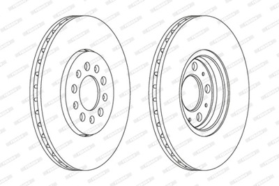 DISKU STABDŽIŲ PREMIER COAT+ DISC DDF1221C 