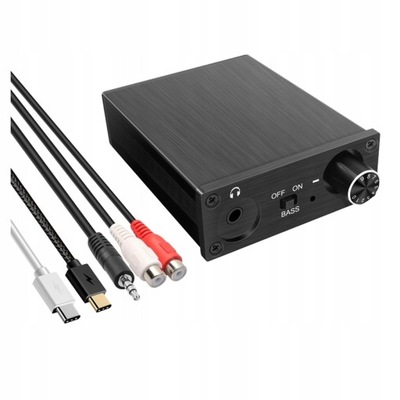 Konwerter USB Audio DAC dekoder dźwięku cyfrowo-an
