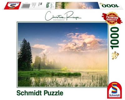 Puzzle 1000el. Christian Ringer Jezioro Tauben