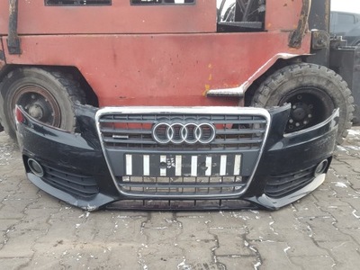 Audi a4 b8 08-11r бампер перед передний решётка радиатора фото №1