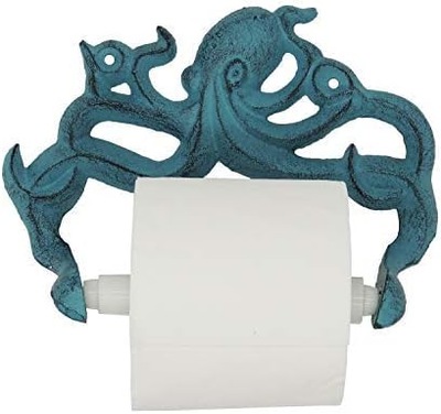 Dekoracyjny uchwyt na papier toaletowy z ?eliwa