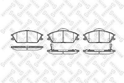 КОЛОДКИ ГАЛЬМІВНІ HYUNDAI GETZ 05-09 ПЕРЕД