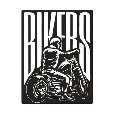 Bikers - naklejka