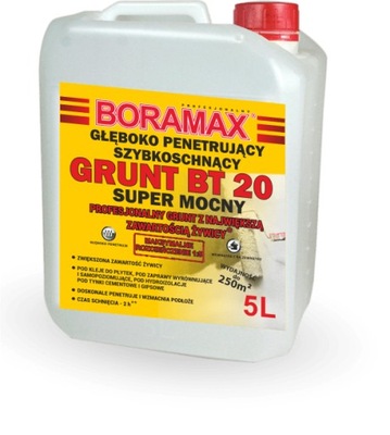 BORAMAX GRUNT BT20 SUPER MOCNY 5L