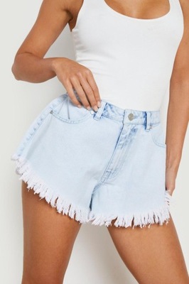 BOOHOO KRÓTKIE SPODENKI JEANS CAL NG2__XXS