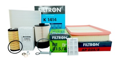 4 x фільтр filtron оригінальний номер renault alaskan 2017- 2.3 dci фото №1