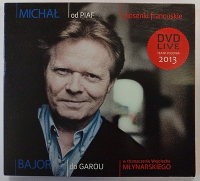 DVD Michał Bajor Od Piaf do Garou