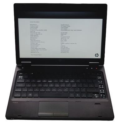 HP Probook 6360B Intel Core i5-2410M 4GB RAM