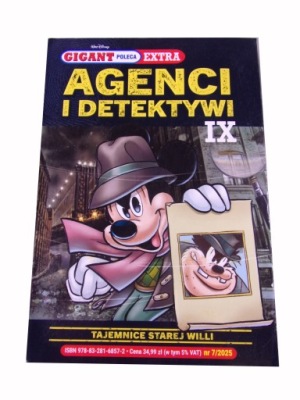 GIGANT POLECA EXTRA 7/2025 AGENCI i DETEKTYWI IX TAJEMNICE STAREJ WILLI