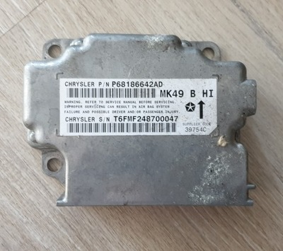 Модуль датчик подушка безпеки jeep compass p68186642ad фото №1