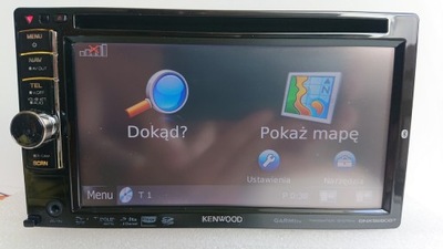 KENWOOD DNX5280BT GPS MAPA 2024 DOTYK USB PL MENU