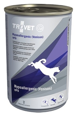 Trovet VPD Hypoallergenic Dziczyzna pies 400g