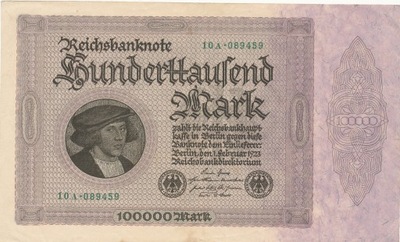 [MB6531] Niemcy 100000 mark 1923