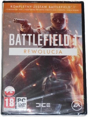 BATTLEFIELD 1 REWOLUCJA - NOWA - FOLIA - PL - PC