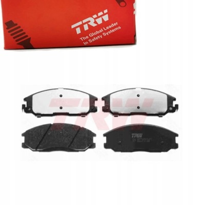 Тормозные колодки тормозные перед trw do ssangyong kyron 3.2 фото №1
