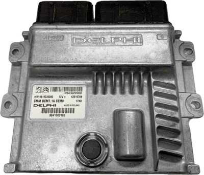 COMPUTADOR ECU PEUGEOT CITROEN DCM7.1A 9818035080 42016784 9841000180  