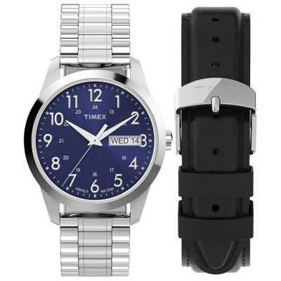 Zegarek Męski Timex TWG063700 srebrny bransoleta