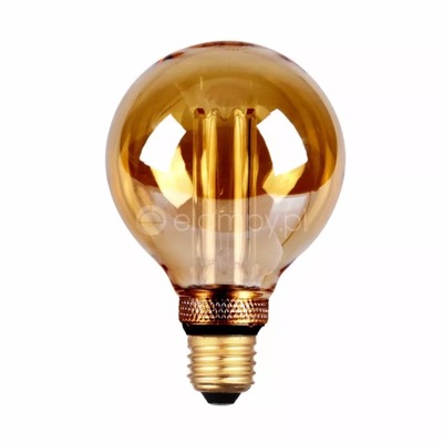 Żarówka dekoracyjna DecoVintage Led G95 Amber Pillar E27 4W 200lm 1800K 177